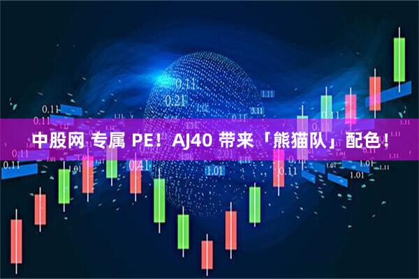 中股网 专属 PE！AJ40 带来「熊猫队」配色！